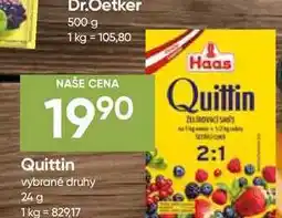 Hruška Quittin vybrané druhy nabídka