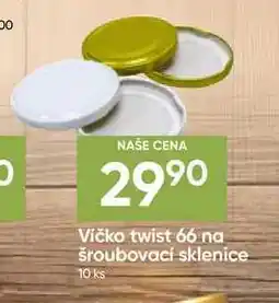 Hruška Vičko twist 66 na šroubovací sklenice 10 ks nabídka