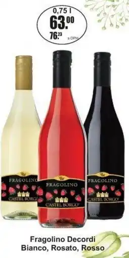 Adam Fragolino Decordi Bianco, Rosato, Rosso nabídka