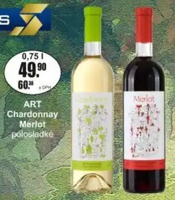 Adam ART Chardonnay Merlot polosladké nabídka