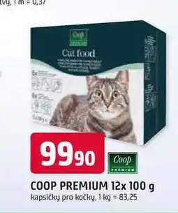 Trefa COOP PREMIUM 12x 100 g kapsičky pro kočky nabídka
