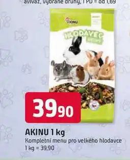 Trefa AKINU 1 kg Kompletní menu pro velkého hlodavce nabídka