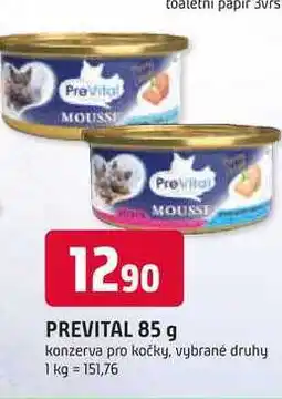 Trefa PREVITAL 85 g konzerva pro kočky nabídka