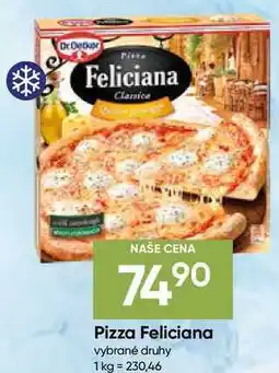 Hruška Dr. Oetker Pizza Feliciana vybrané druhy nabídka