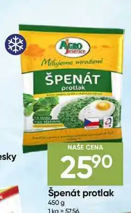 Hruška AGRO Špenát protlak nabídka