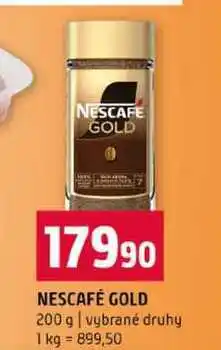Terno NESCAFÉ GOLD 200 g vybrané druhy nabídka