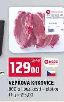Terno VEPŘOVÁ KRKOVICE bez kosti plátky nabídka