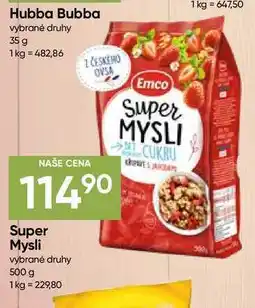 Hruška Emco Mysli na zdraví 500g, vybrané druhy nabídka