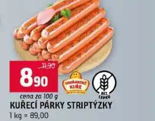 Terno KUŘECÍ PÁRKY STRIPTÝZKY nabídka