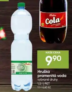 Hruška Hruška pramenitá voda vybrané druhy nabídka