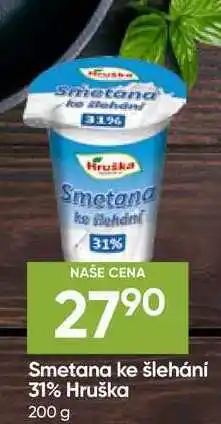 Hruška Hruška Smetana ke šlehání 31% nabídka