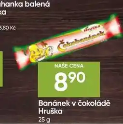 Hruška Hruška Banánek v čokoládě nabídka