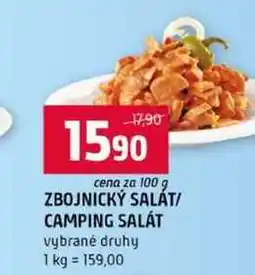 Terno ZBOJNICKÝ SALÁT CAMPING SALÁT vybrané druhy nabídka