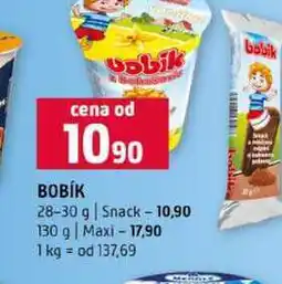 Terno BOBÍK 28-30 g Snack 130 g Maxi nabídka