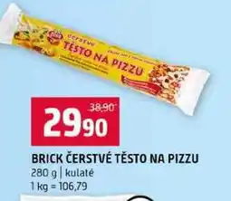 Terno BRICK ČERSTVÉ TĚSTO NA PIZZU 280 g kulaté nabídka