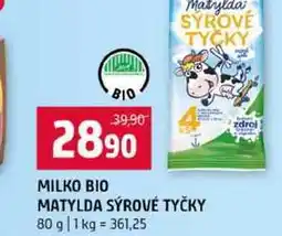 Terno MILKO BIO MATYLDA SÝROVÉ TYČKY nabídka