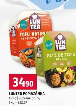 Terno LUNTER POMAZÁNKA 150 g vybrané druhy nabídka