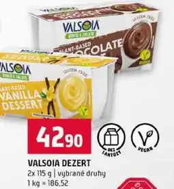 Terno VALSOIA DEZERT 2x 115 g vybrané druhy nabídka