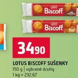 Terno LOTUS BISCOFF SUŠENKY 150 g vybrané druhy nabídka