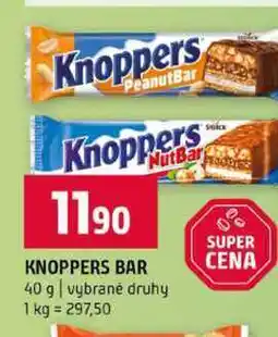 Terno KNOPPERS BAR 40 g vybrané druhy nabídka