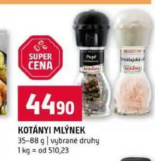 Terno KOTÁNYI MLÝNEK 35-88 g vybrané druhy nabídka