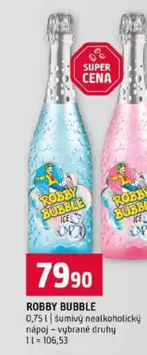 Terno ROBBY BUBBLE 0,75l šumivý nealkoholický nápoj vybrané druhy nabídka