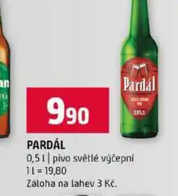Terno Pardal 0,5l pivo světlé výčepní nabídka
