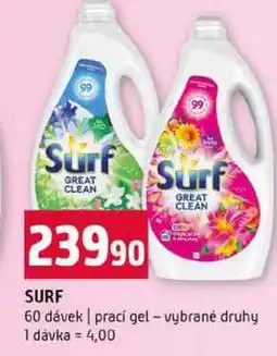 Terno SURF 60 dávek prací gel vybrané druhy nabídka