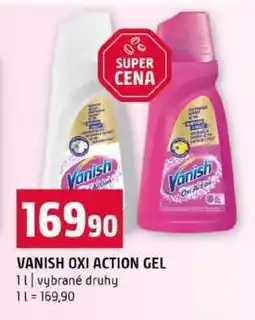 Terno VANISH OXI ACTION GEL 1l vybrané druhy nabídka