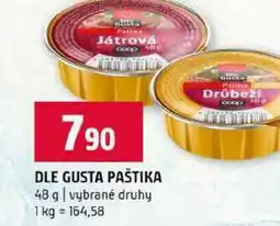 Terno DLE GUSTA PAŠTIKA 48 g vybrané druhy nabídka