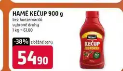 Terno HAMÉ KEČUP 900 g bez konzervantů vybrané druhy nabídka