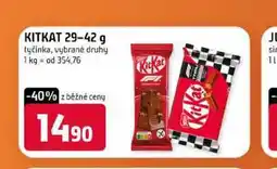 Terno KITKAT 29-42 g tyčinka, vybrané druhy nabídka