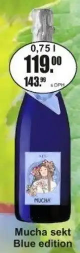 Adam Mucha sekt Blue edition nabídka