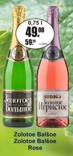 Adam Zolotoe Balšoe Zolotoe Balšoe Rose nabídka