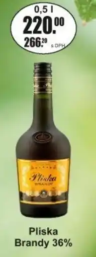 Adam Pliska Brandy 36% nabídka