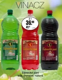 Adam Zámecká paní bílá, červená, růžová nabídka