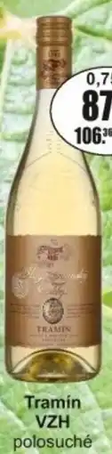 Adam Tramín VZH polosuché nabídka