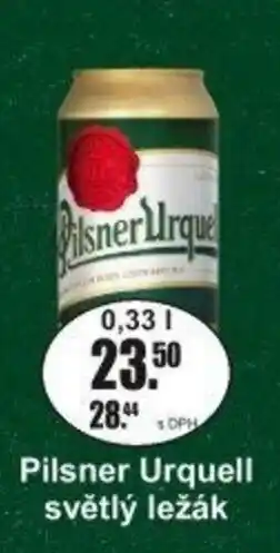 Adam Pilsner Urquell světlý ležák nabídka