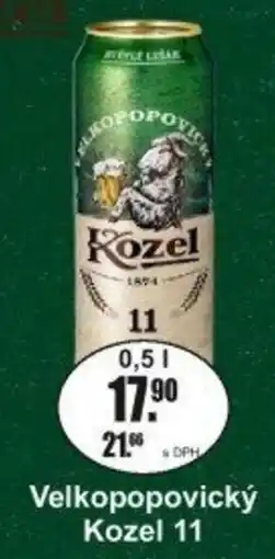 Adam Velkopopovický Kozel 11 nabídka