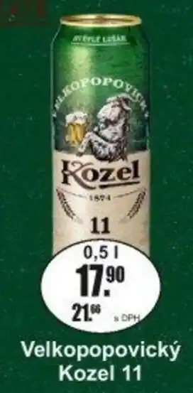 Adam Velkopopovický Kozel 11 nabídka
