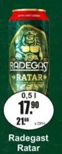 Adam Radegast Ratar nabídka