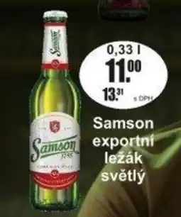 Adam Samson exportni ležák světlý nabídka