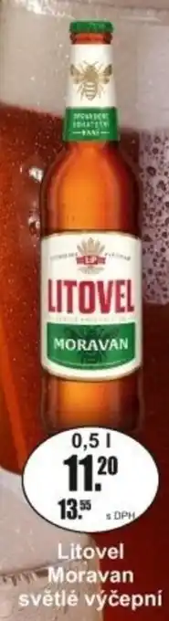 Adam Litovel Moravan světlé výčepní nabídka