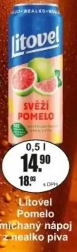 Adam Litovel Pomelo michaný nápoj z nealko piva nabídka