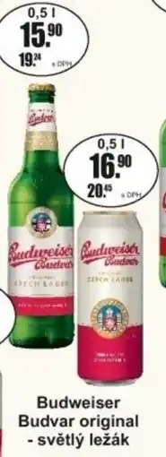 Adam Budweiser Budvar original - světlý ležák nabídka