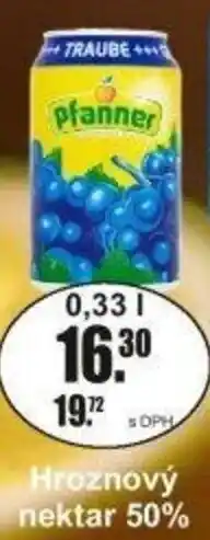 Adam Hroznový nektar 50% nabídka