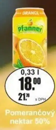 Adam Pomerančový nektar 50% nabídka