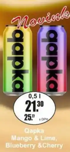 Adam Qapka Mango & Lime, Blueberry &Cherry nabídka