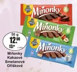 Adam Miňonky Kakaové Smetanové Oříškové nabídka