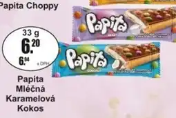 Adam Papita Mléčná Karamelová Kokos nabídka